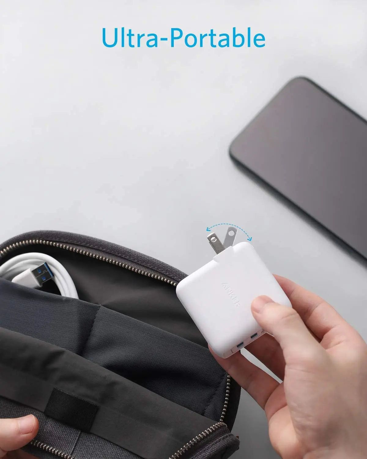 ANKER PowerPort Elite 2 Wall Charger with PowerIQ 24W----Ennap.com