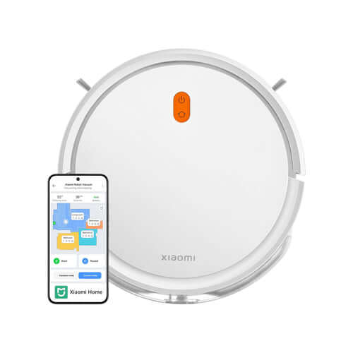 Xiaomi Robot Vacuum E5 – Smart Vacuum & Mop, 2000Pa Suction, 110-Min Run Time,Color: Black,Ennap.com