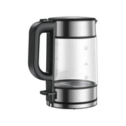 Xiaomi Electric Glass Kettle 1.7L, 2200W Power LED Light Display - Silver 