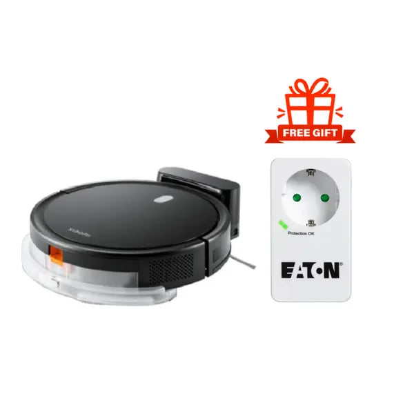 Xiaomi Mi Robot Vacuum E5 Wet and Dry Vacuum Cleaner + Eaton Protection Box 14 Din 1 Gift 