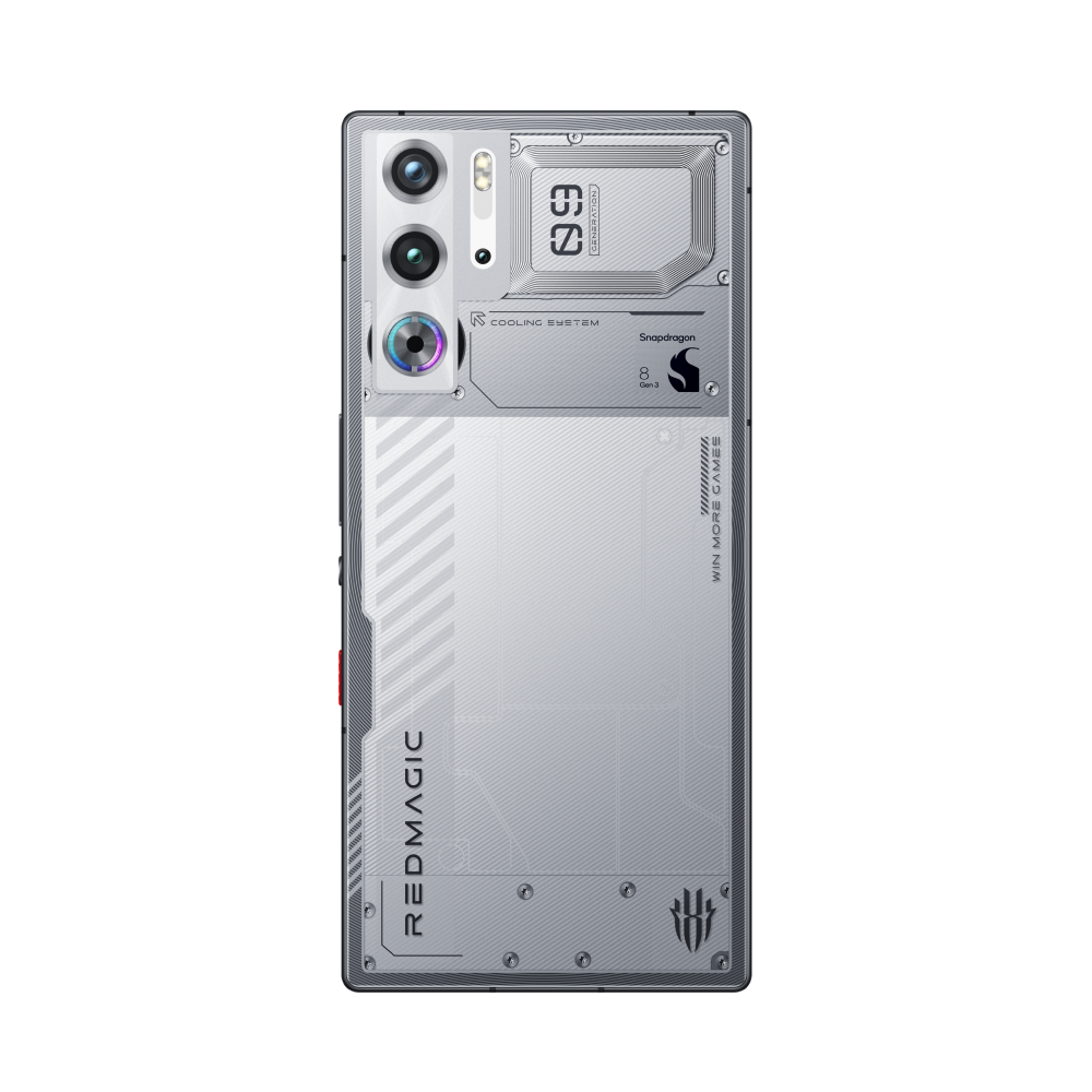 ZTE Nubia REDMAGIC 9 Pro Gaming Smartphone-Storage Capacity: 16GB RAM + 512GB-Color: Snowfall--Ennap.com