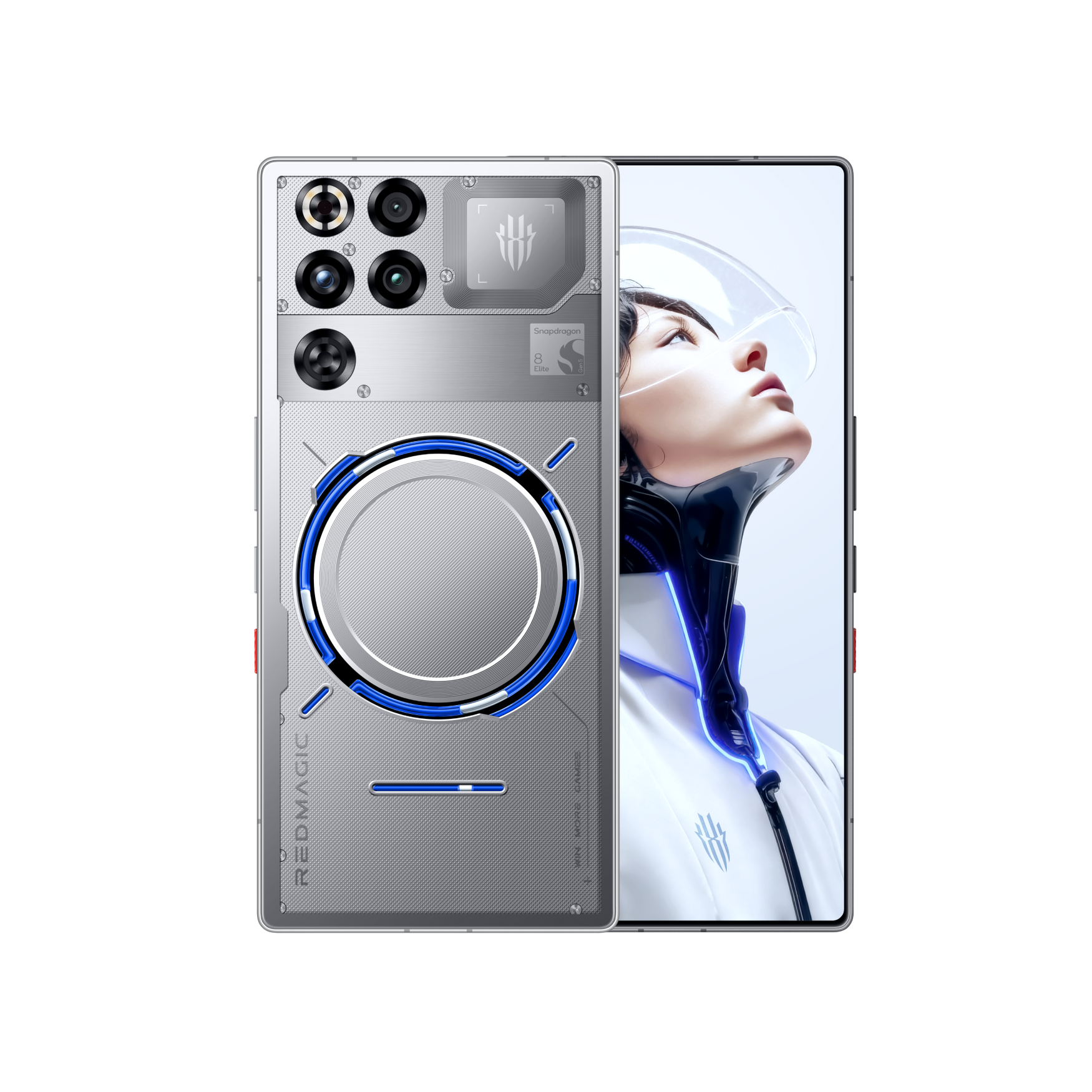 ZTE Redmagic 11 Pro Gaming Smartphone,Storage Capacity: 12GB + 256GB,Color: Cryo,Ennap.com