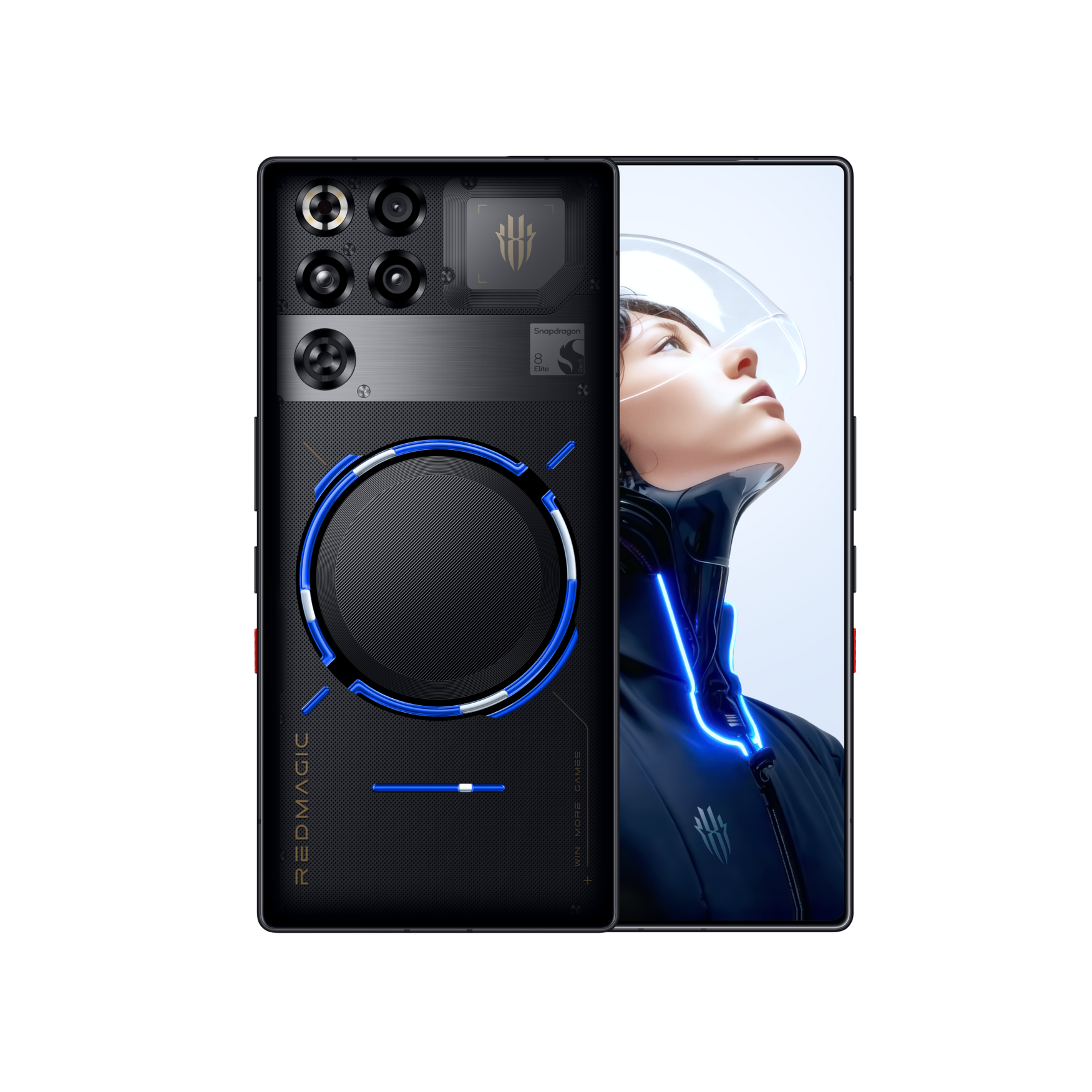 ZTE Redmagic 11 Pro Gaming Smartphone,Storage Capacity: 12GB + 256GB,Color: Nightfreeze,Ennap.com