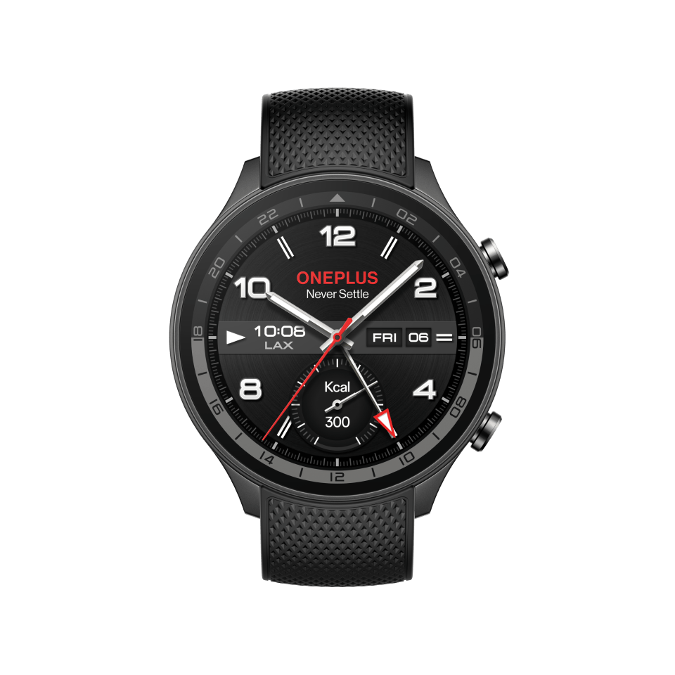 OnePlus Watch 2R - OnePlus Watch 2R - Bluetooth/WiFi / Gunmetal Gray Ennap.com