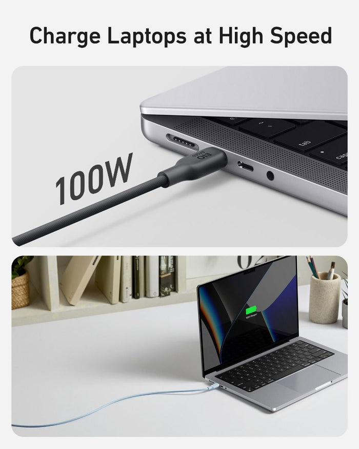 Anker 544 Bio-Based Cable 140W (USB-C to USB-C) - Anker 544 Bio-Based Cable 140W (USB-C to USB-C) - 0.9m Ennap.com