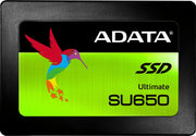 هارد SSD داخلي ADATA Ultimate SU650 سعة 480 جيجابايت مقاس 2.5 بوصة SATA