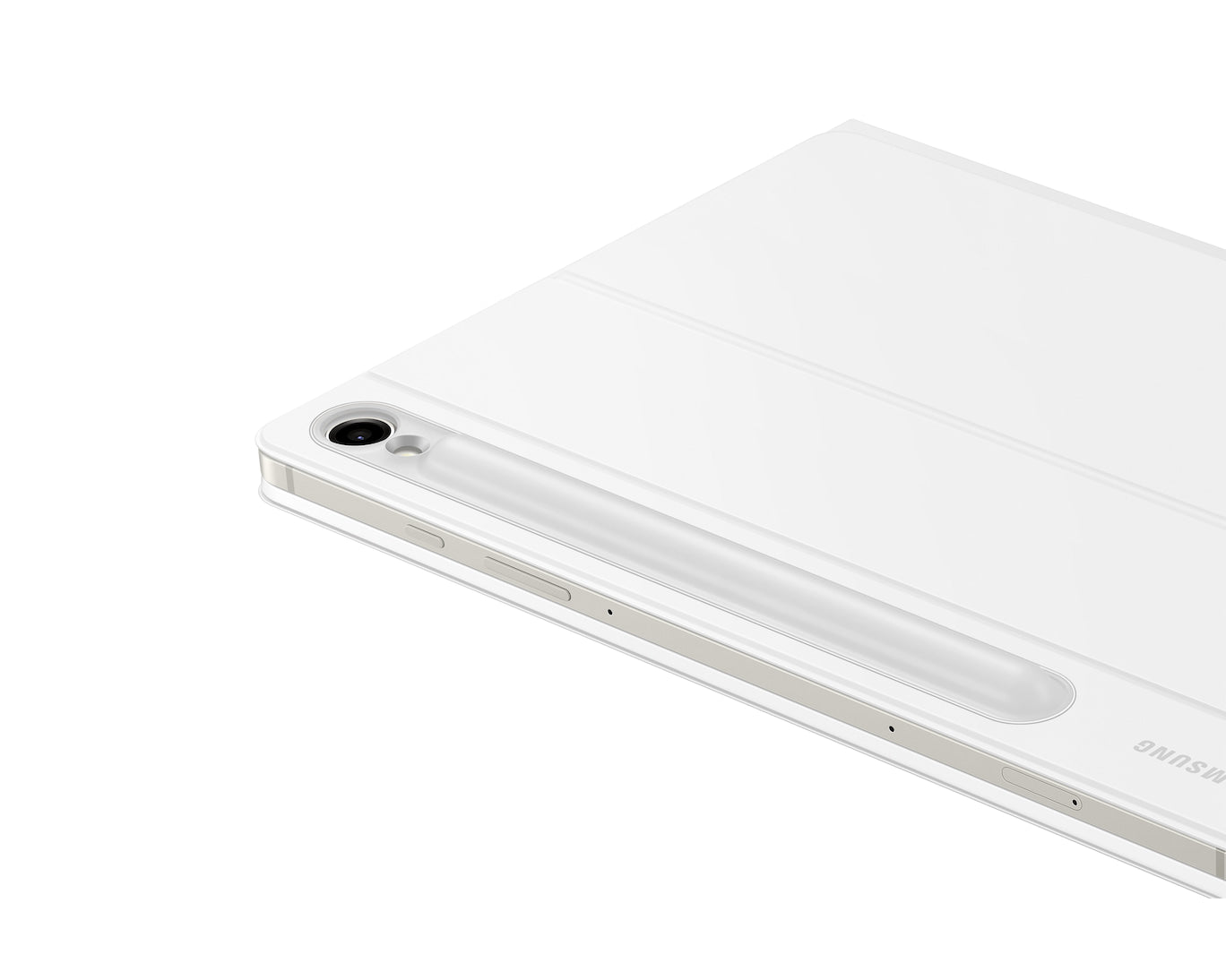 جراب كيبورد نحيف Tab Book Cover Slim لجهاز سامسونج S9 Ultra, S10 Ultra - مزود بمفتاح AI