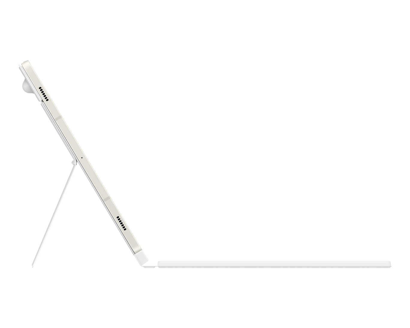 جراب كيبورد نحيف Tab Book Cover Slim لجهاز سامسونج S9 Ultra, S10 Ultra - مزود بمفتاح AI