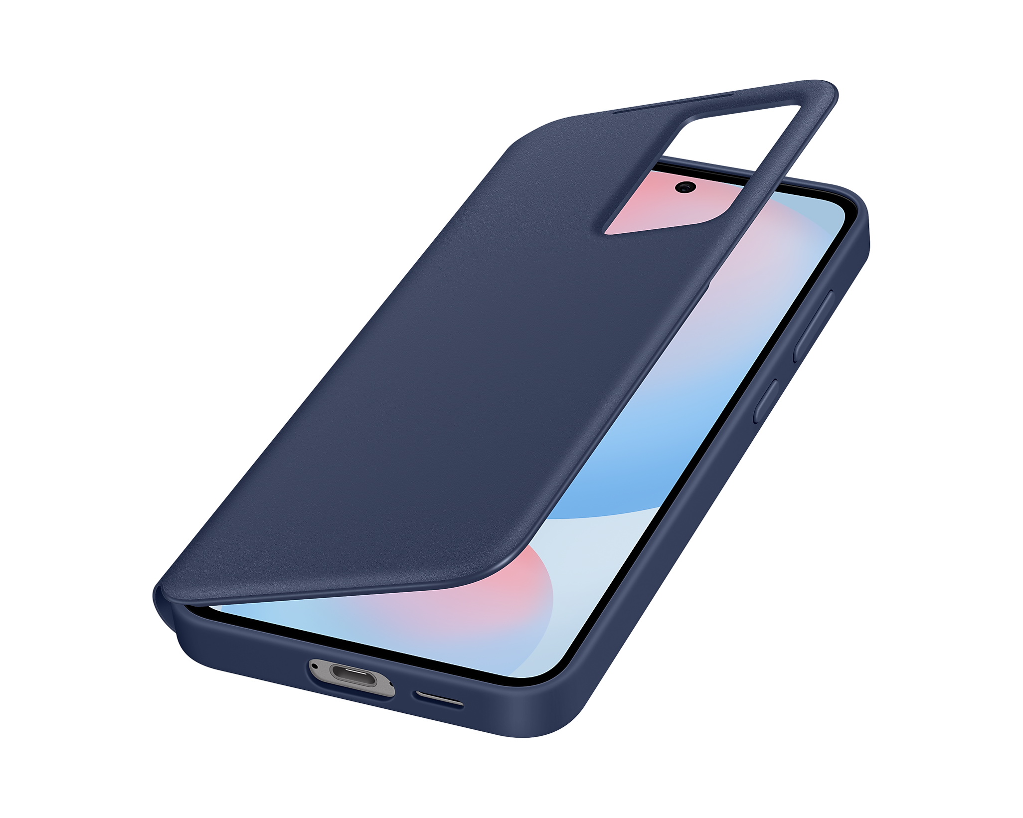 Samsung Galaxy S24 FE Wallet Case - Samsung Galaxy S24 FE Wallet Case - Blue Ennap.com
