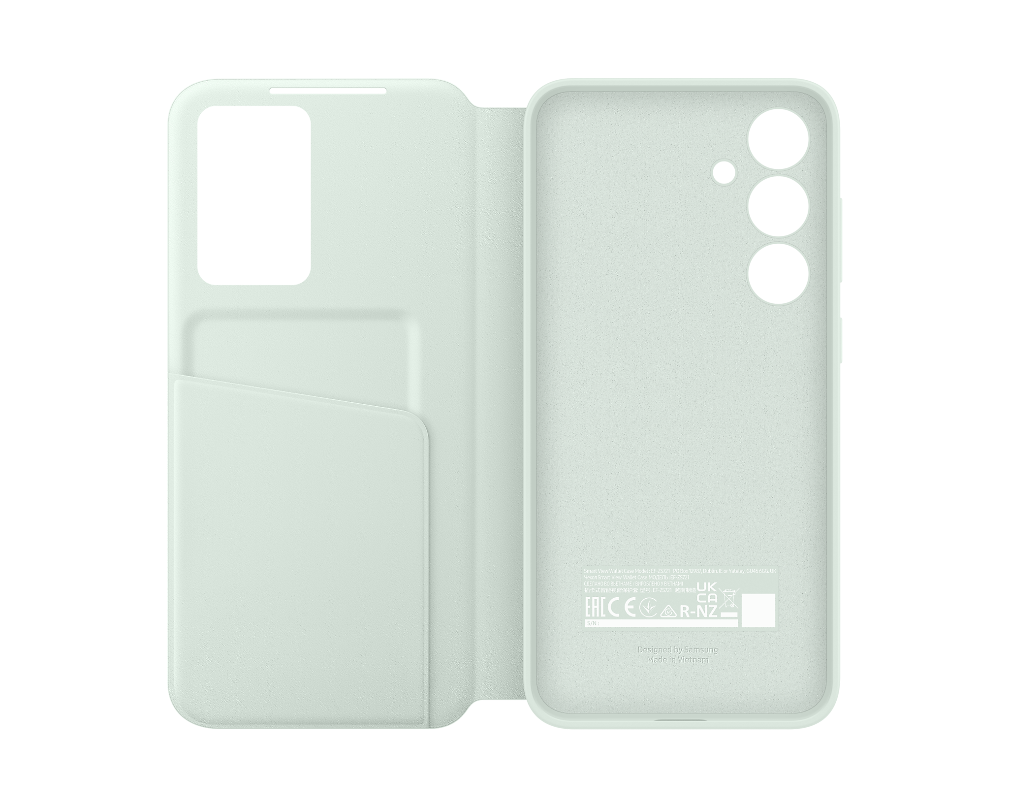 Samsung Galaxy S24 FE Wallet Case - Samsung Galaxy S24 FE Wallet Case - Blue Ennap.com