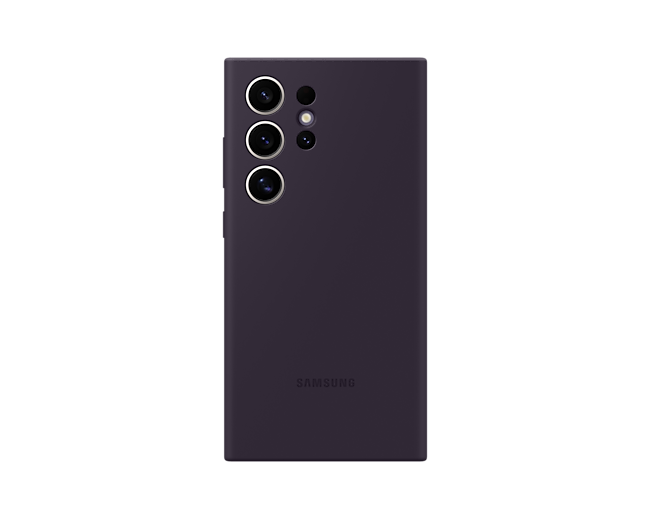 Samsung Galaxy S24 Ultra Silicone Case - Samsung Galaxy S24 Ultra Silicone Case - Dark Violet Ennap.com