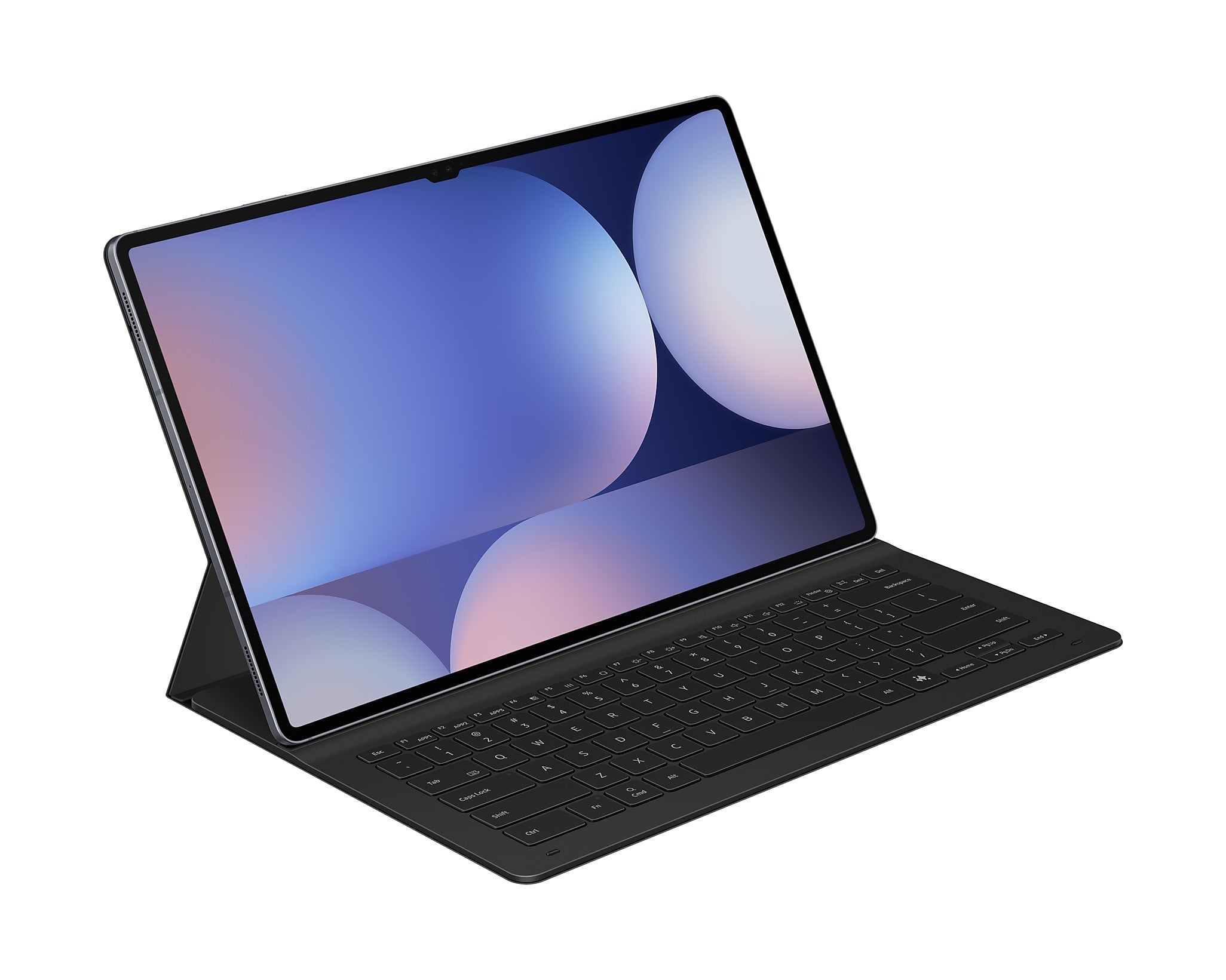 Samsung Galaxy Tab Book Cover Keyboard Slim for S9 Ultra, S10 Ultra - Samsung Galaxy Tab Book Cover Keyboard Slim for S9 Ultra, S10 Ultra - Black / Arabic - English Ennap.com