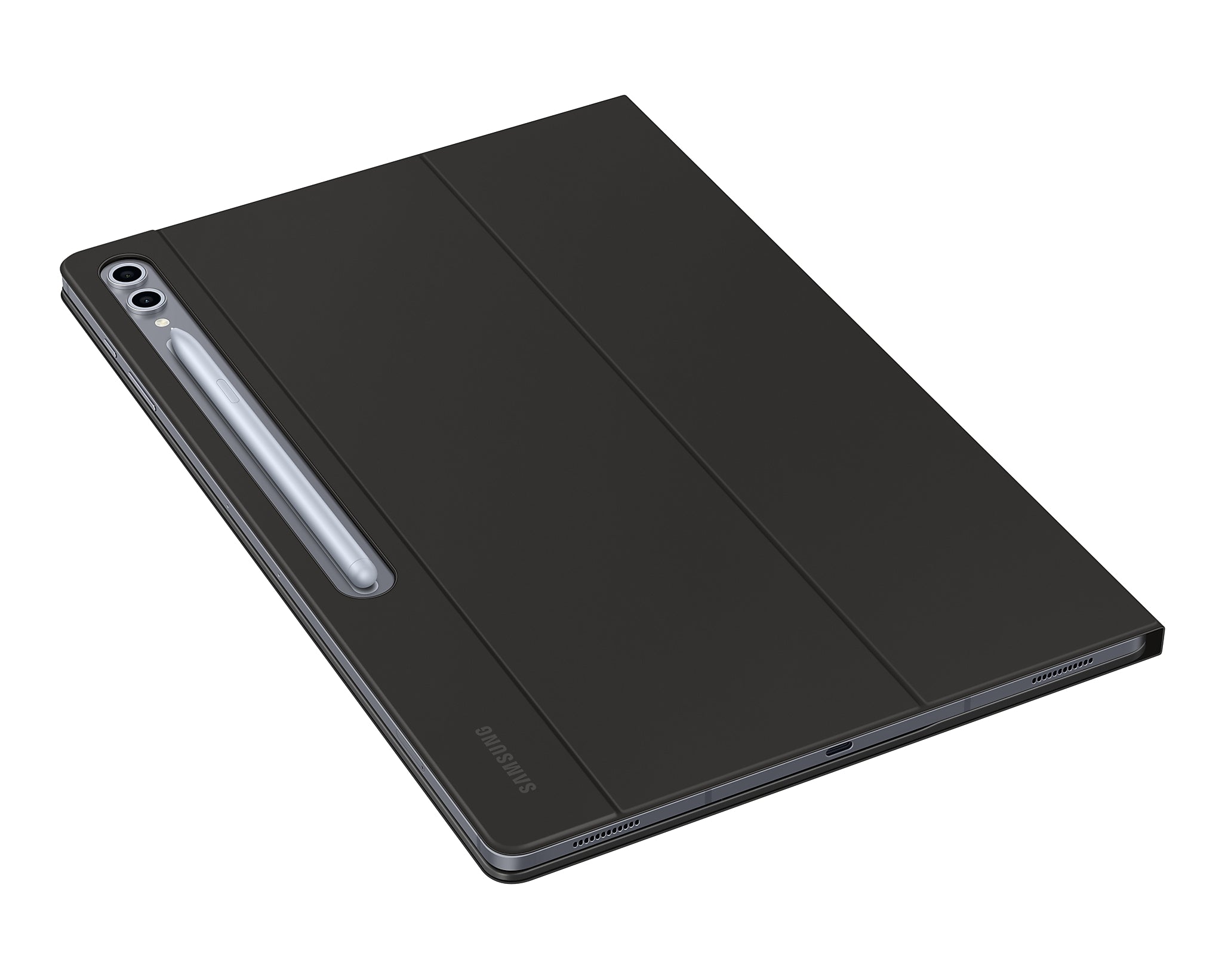 Samsung Galaxy Tab Book Cover Keyboard Slim for S9 Ultra, S10 Ultra - Samsung Galaxy Tab Book Cover Keyboard Slim for S9 Ultra, S10 Ultra - Black / Arabic - English Ennap.com