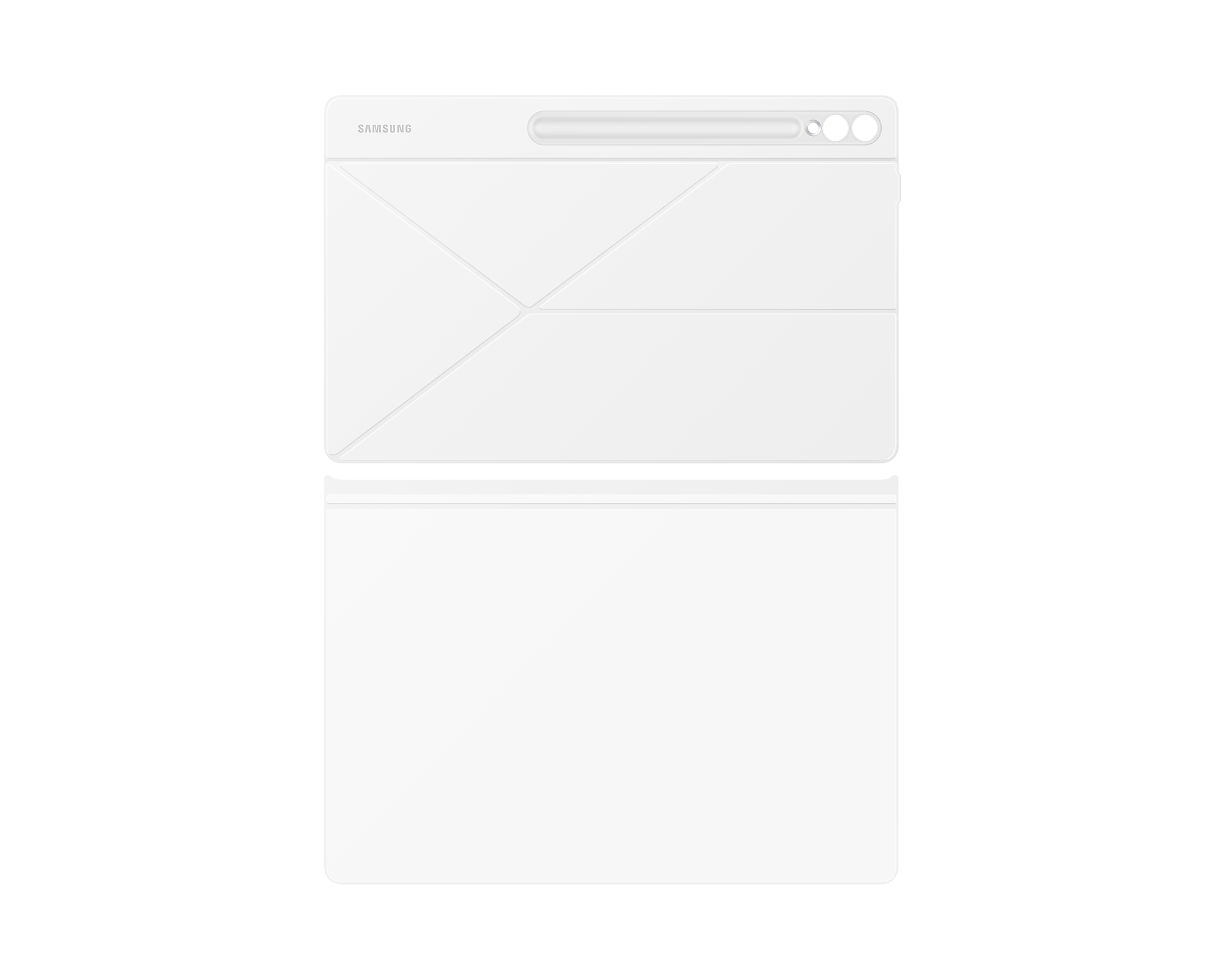 Samsung Galaxy Tab S9 Ultra Smart Book Cover - Samsung Galaxy Tab S9 Ultra Smart Book Cover - White Ennap.com
