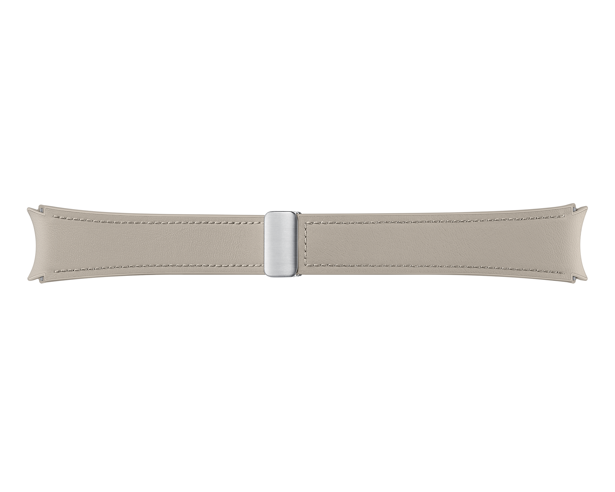 Samsung Galaxy Watch D-Buckle Hybrid Eco-Leather Band For Watch 4, 5, 6, 7 - Samsung Galaxy Watch D-Buckle Hybrid Eco-Leather Band For Watch 4, 5, 6, 7 - Etoupe Ennap.com