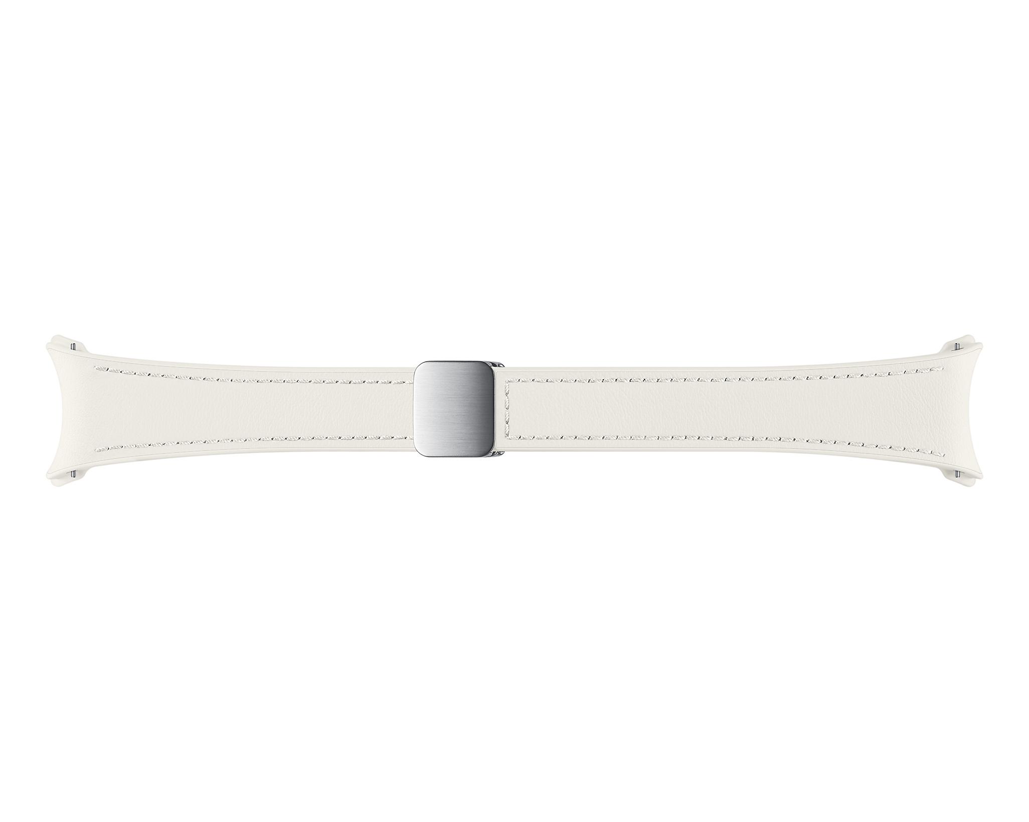 Samsung Galaxy Watch D-Buckle Hybrid Eco-Leather Band For Watch 4, 5, 6, 7 - Samsung Galaxy Watch D-Buckle Hybrid Eco-Leather Band For Watch 4, 5, 6, 7 - Cream Ennap.com