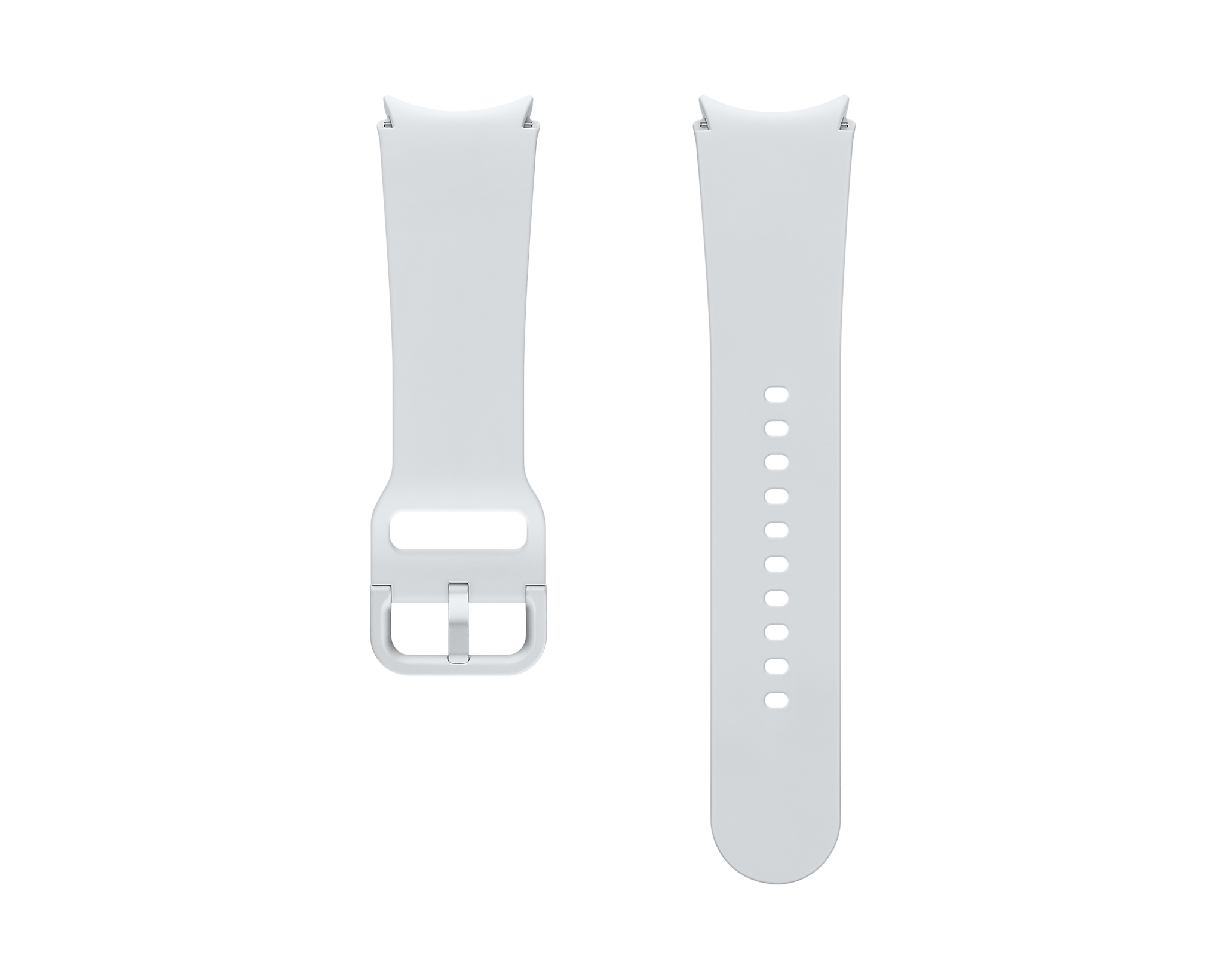 Samsung Galaxy Watch Sport Band For Watch 4, 5, 6, 7 - Samsung Galaxy Watch Sport Band For Watch 4, 5, 6, 7 - Silver Ennap.com