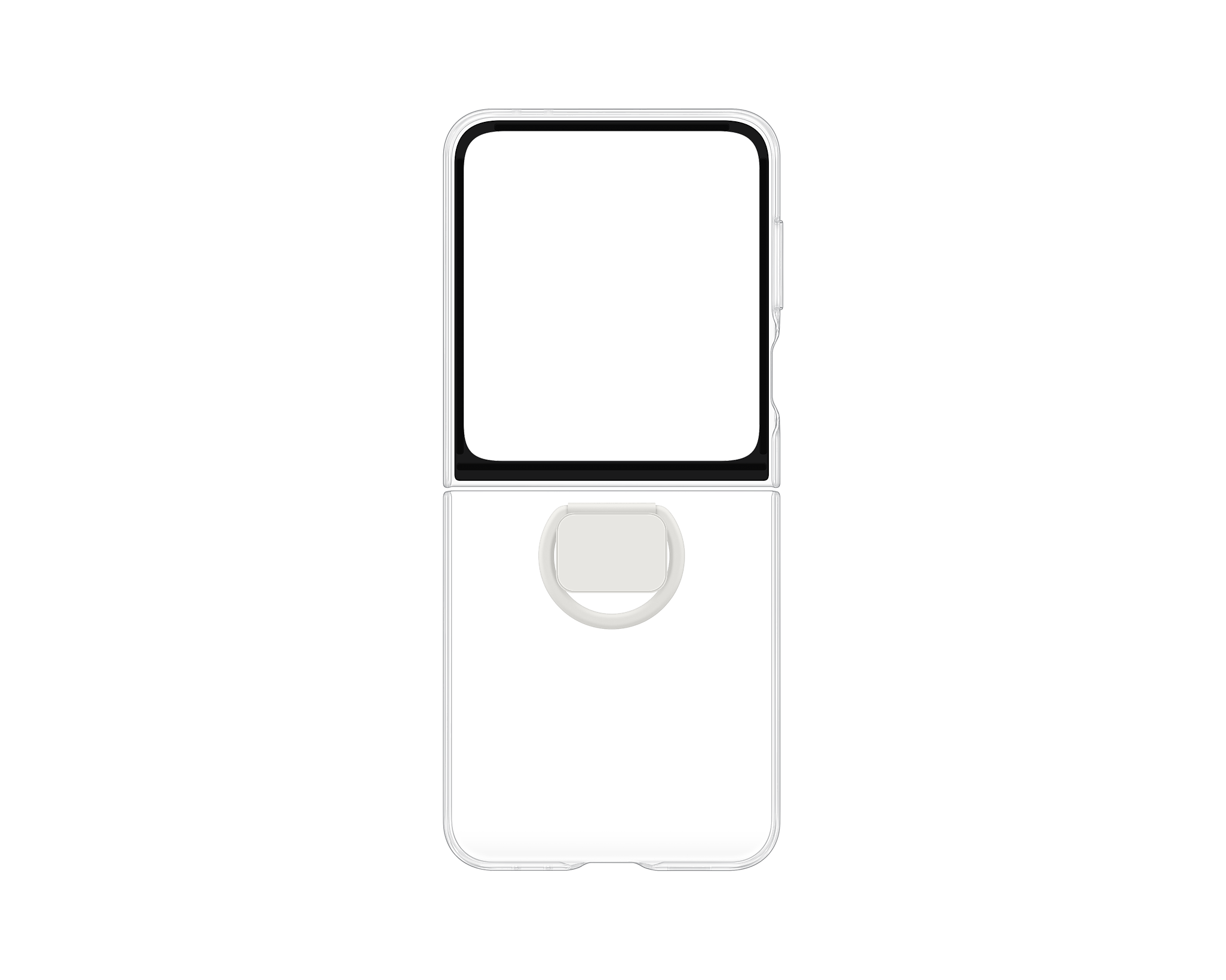 Samsung Galaxy Z Flip 6 Clear Case - Samsung Galaxy Z Flip 6 Clear Case - Transparent Ennap.com
