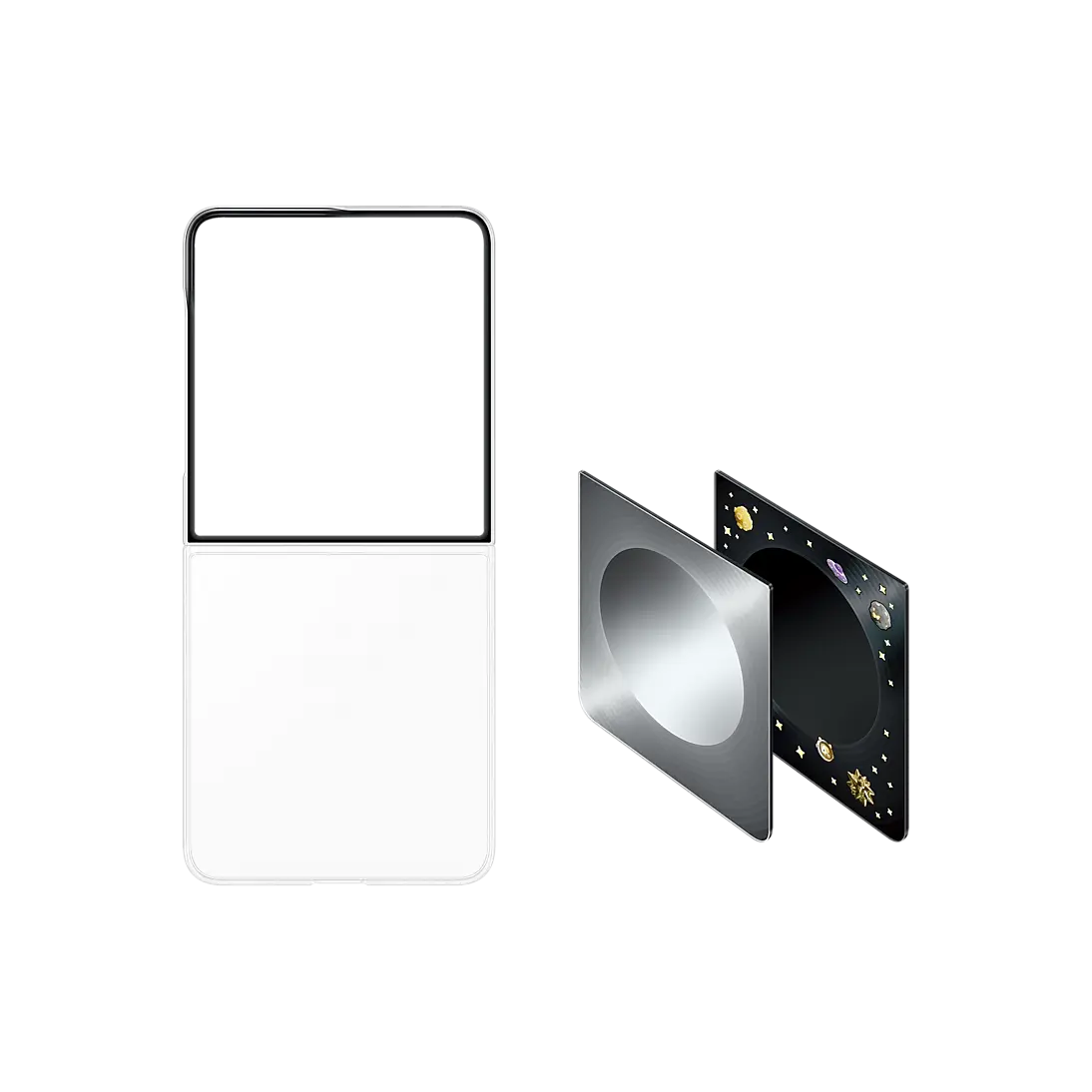 Samsung Galaxy Z Flip 8 Flipsuit Case swappable Flipsuit cards