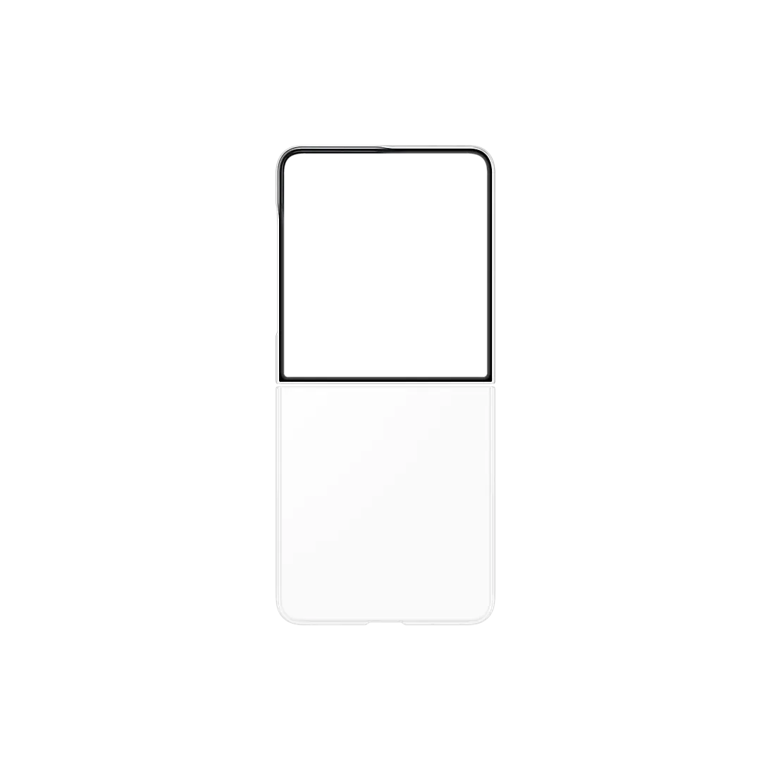 Samsung Galaxy Z Flip 8 Clear Case shown on its own