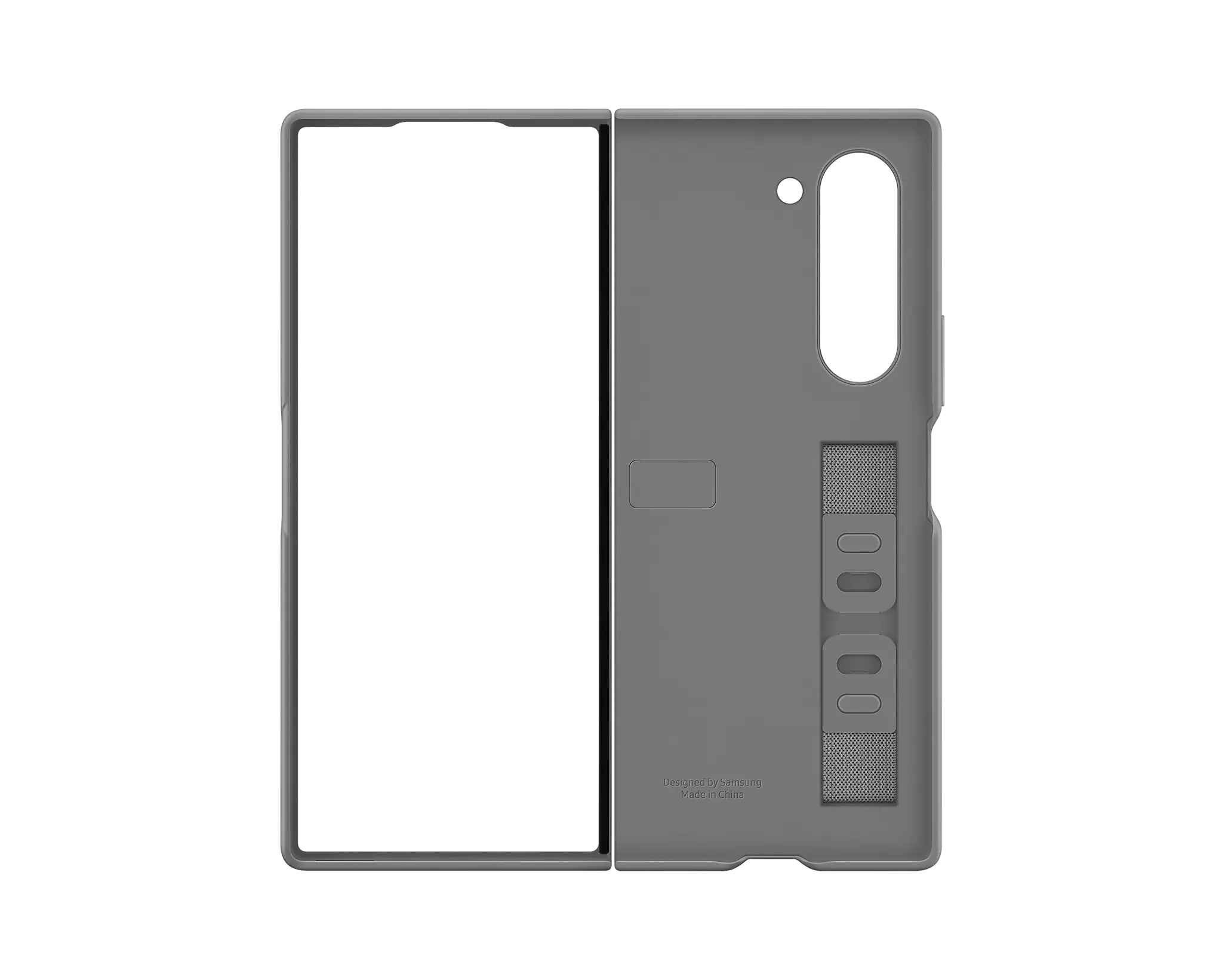 Samsung Galaxy Z Fold 6 Silicone Case-Color: Gray---Ennap.com