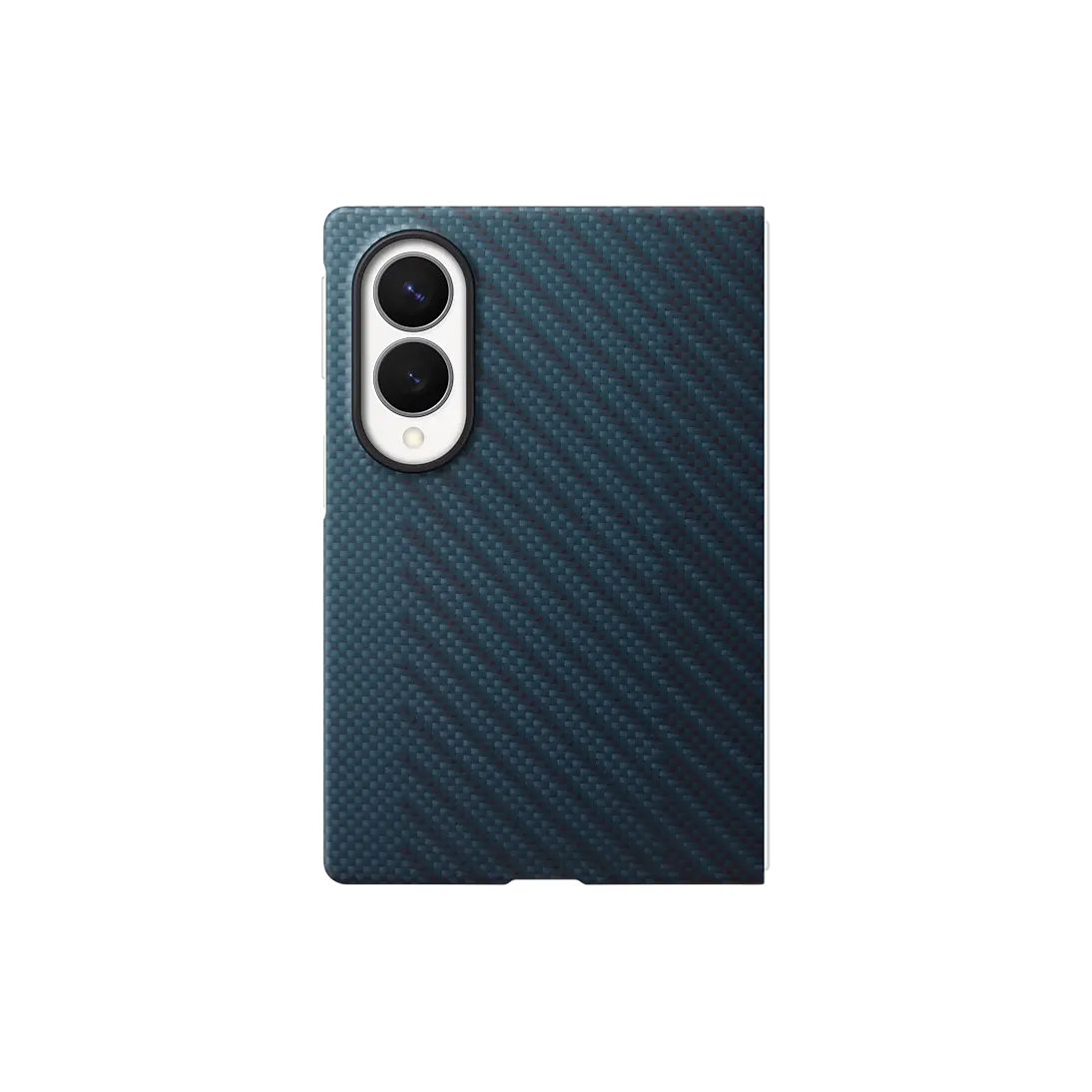 Samsung Galaxy Z Fold 8 Carbon Magnet Case in Blue box contents with the case, two anti-reflecting films and the installation tools