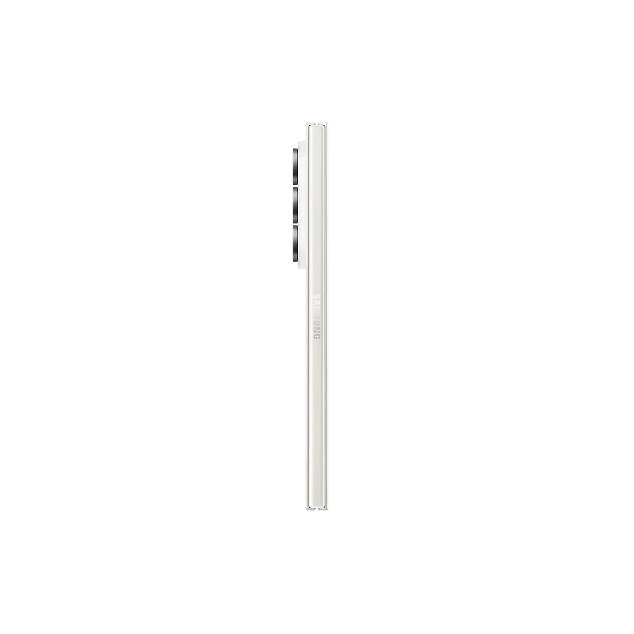 Samsung Galaxy Z Fold 8 Ultra 5G in Cream folded side profile