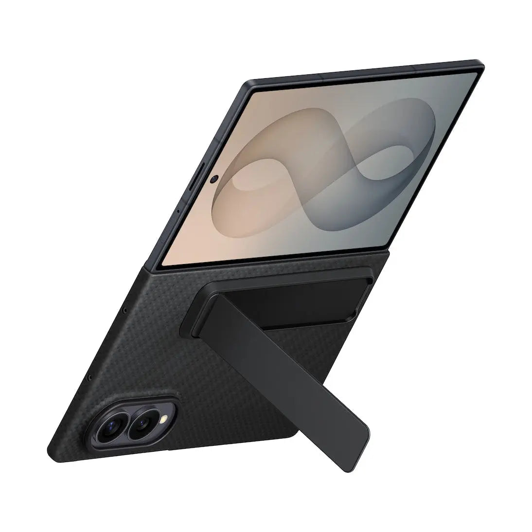 جراب Samsung Galaxy Z Fold8 الكربوني بحامل مدمج