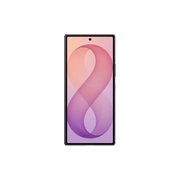 Samsung Galaxy Z Fold 8 Ultra Clear Case fitted on the phone unfolded showing the main screen