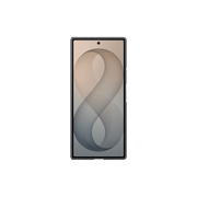 Samsung Galaxy Z Fold 8 Ultra Carbon Standing Case fitted on the phone unfolded showing the main screen