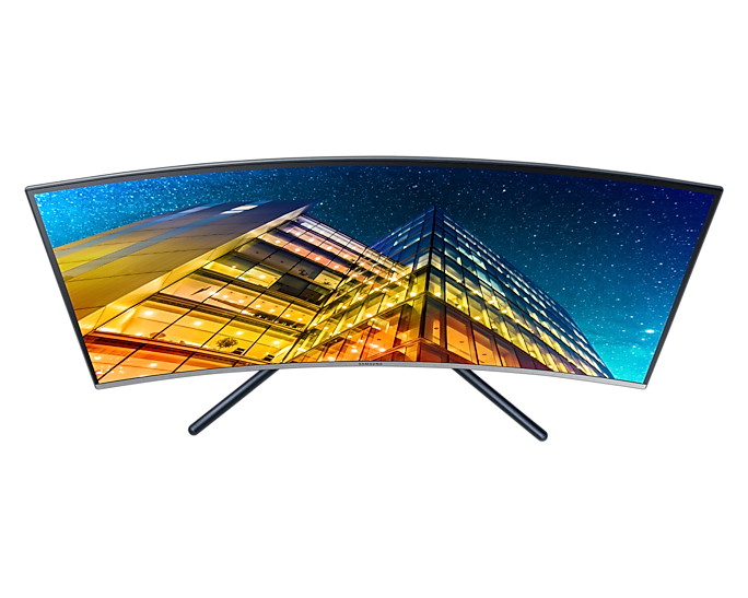 SAMSUNG LU32R590CWMXUE 32-inch UHD Curved Monitor with 1 Billion colors----Ennap.com