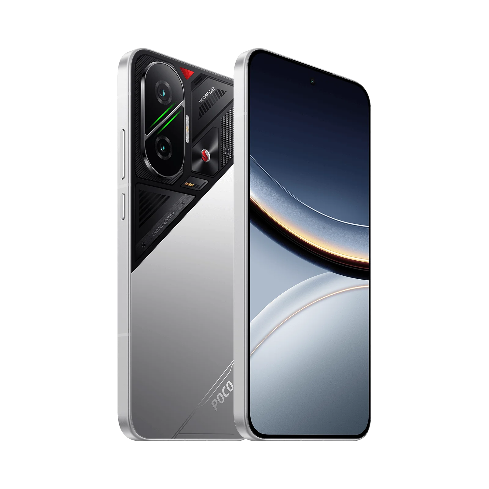 Xiaomi POCO F7 Dual SIM 5G-Storage Capacity: 12GB + 512GB-Color: Silver-Activation Fee Option: Customs fees not included-Ennap.com
