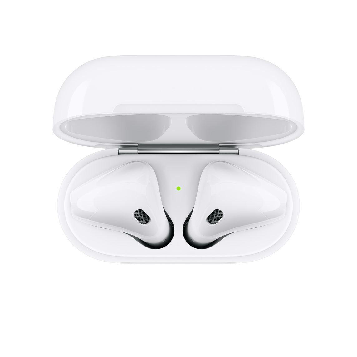 Apple AirPods 2 with Charging Case Bluetooth Headset - White - Apple AirPods 2 with Charging Case Bluetooth Headset - White - undefined Ennap.com