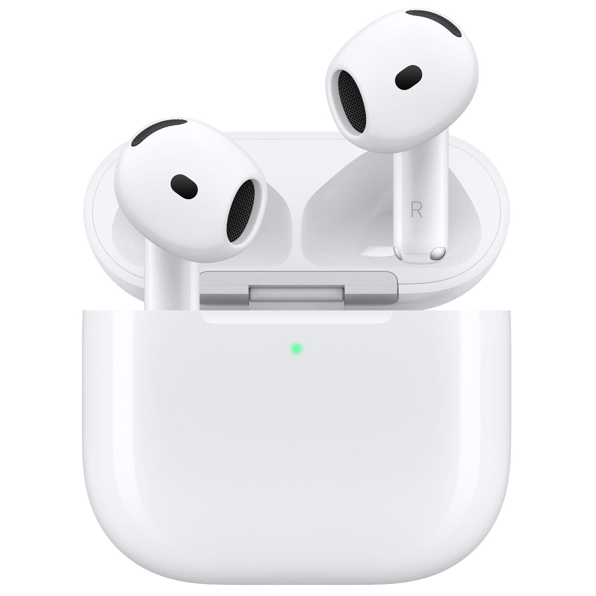 سماعة Apple AirPods 5 داخل علبة الشحن اللاسلكي المفتوحة