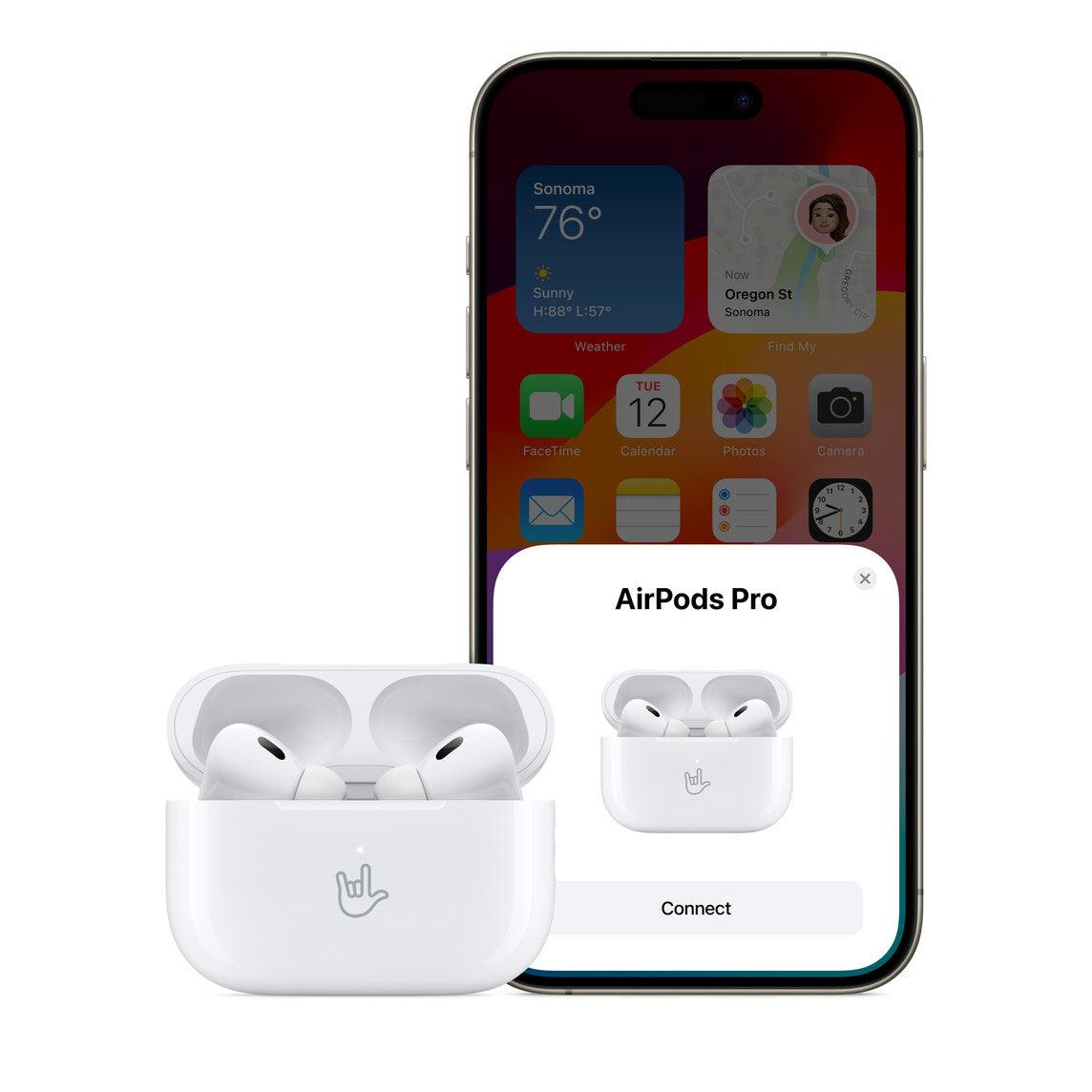Apple AirPods Pro (2nd generation) with MagSafe Charging Case - Apple AirPods Pro (2nd generation) with MagSafe Charging Case - Default Title Ennap.com