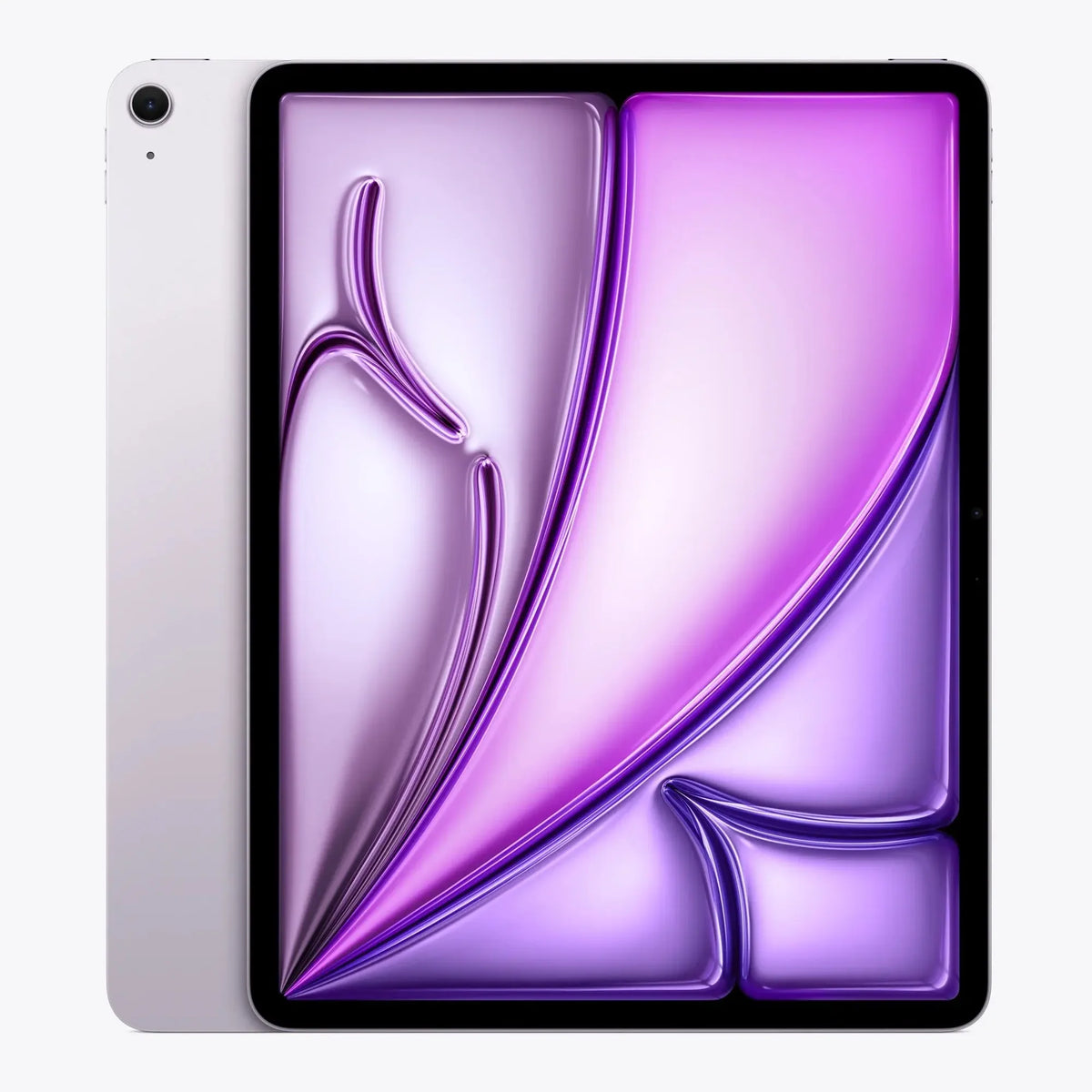 Apple iPad Air M4 13-inch Purple front view