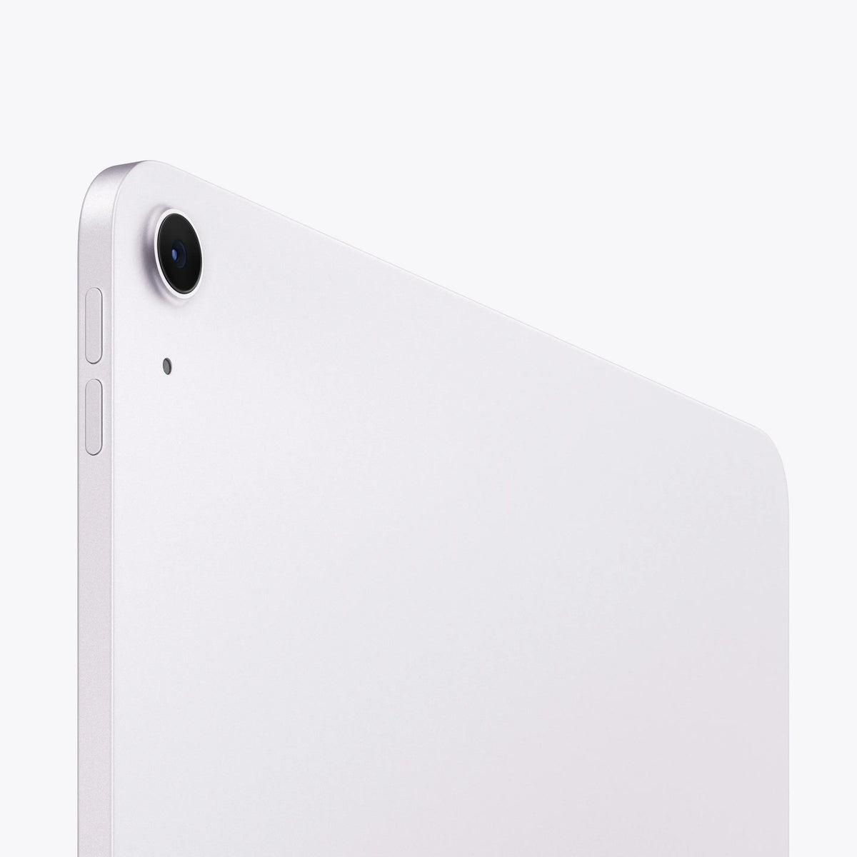 Apple iPad Air M4 13-inch Purple rear camera close-up