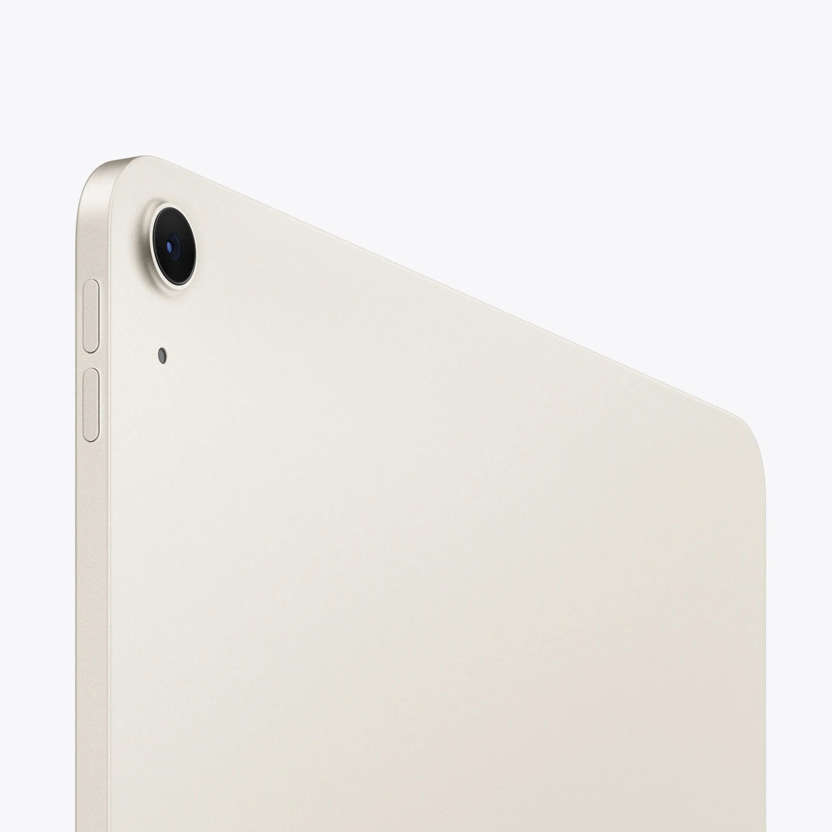 Apple iPad Air M4 13-inch Starlight rear camera close-up