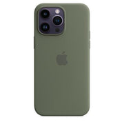Apple iPhone 14 Pro Max MagSafe Silicone Case-Color: Olive---Ennap.com