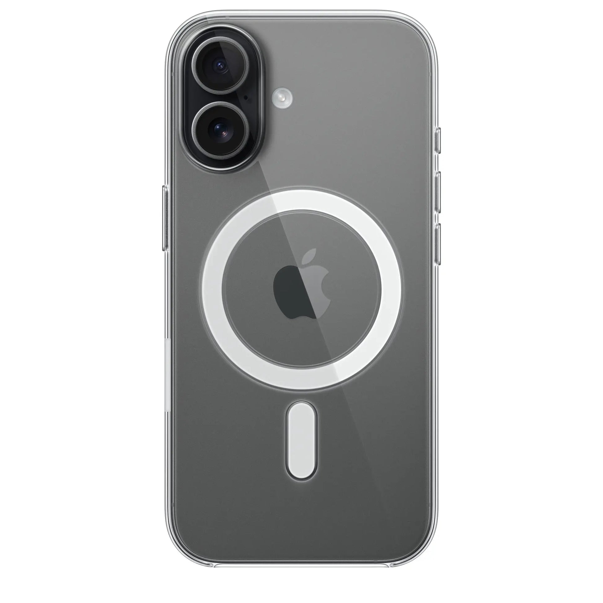 Apple iPhone 17 Clear Case with MagSafe on Black iPhone 17