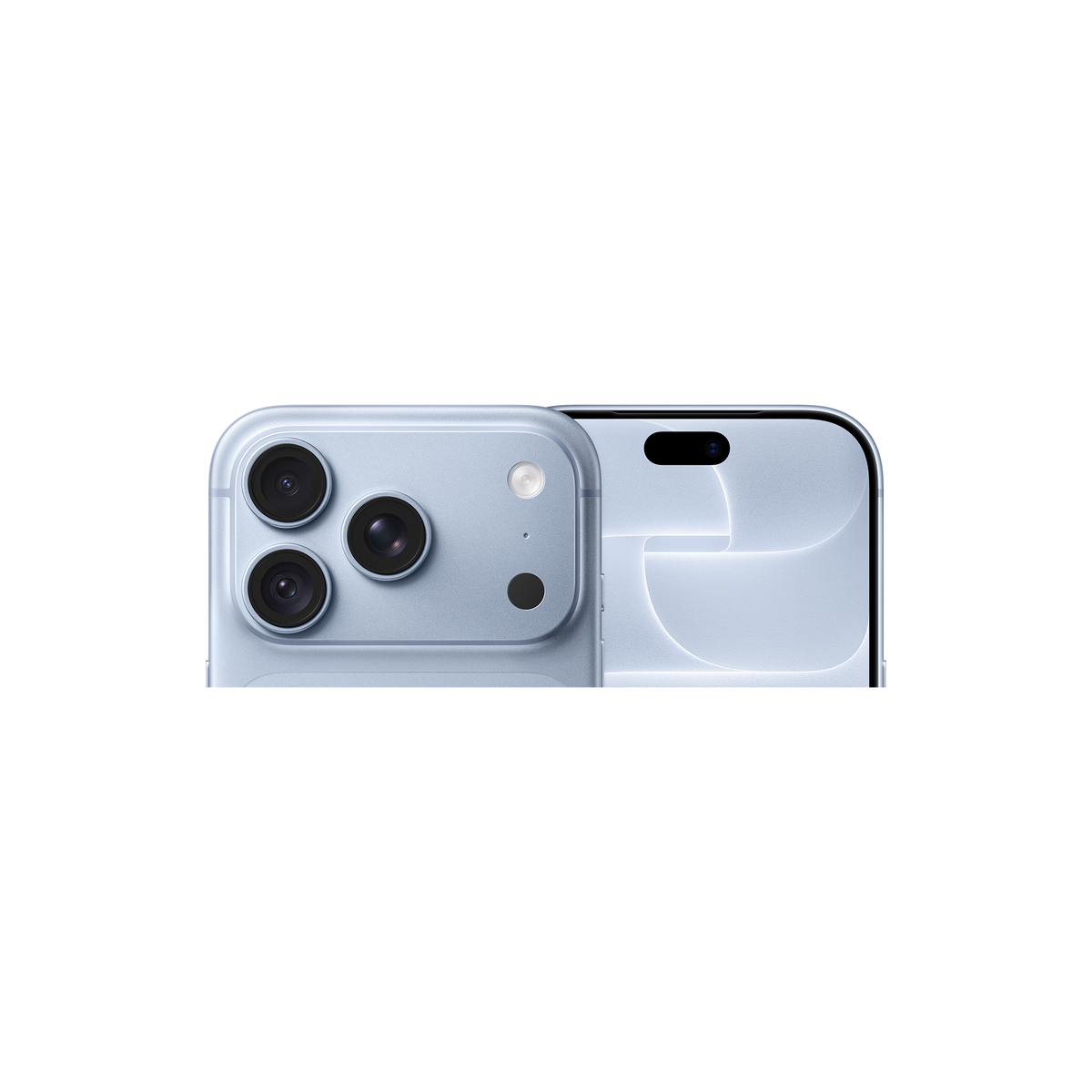 Apple iPhone 18 Pro in Glacier, camera plateau and display close up