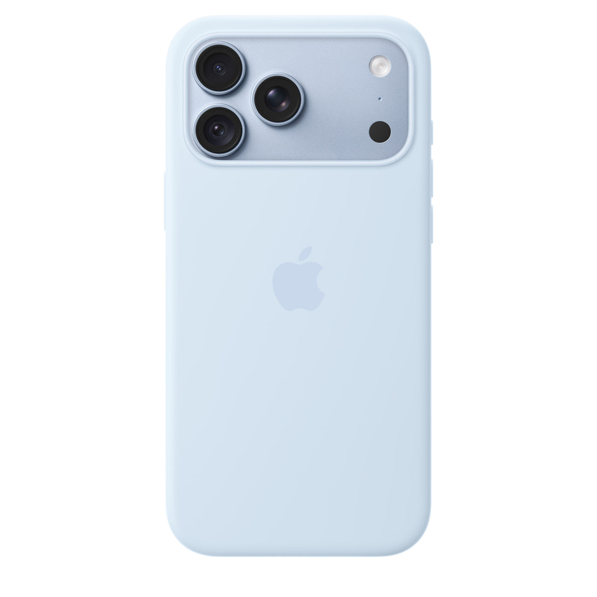 Apple iPhone 18 Pro Max Silicone Case with MagSafe in Crisp Blue