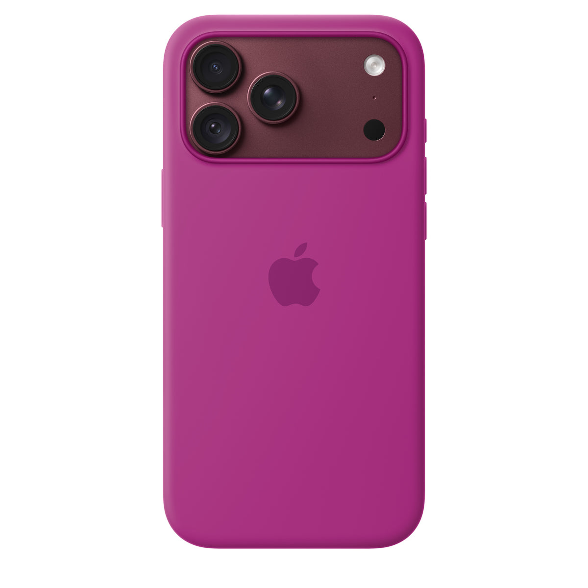 Apple iPhone 18 Pro Max Silicone Case with MagSafe in Magenta