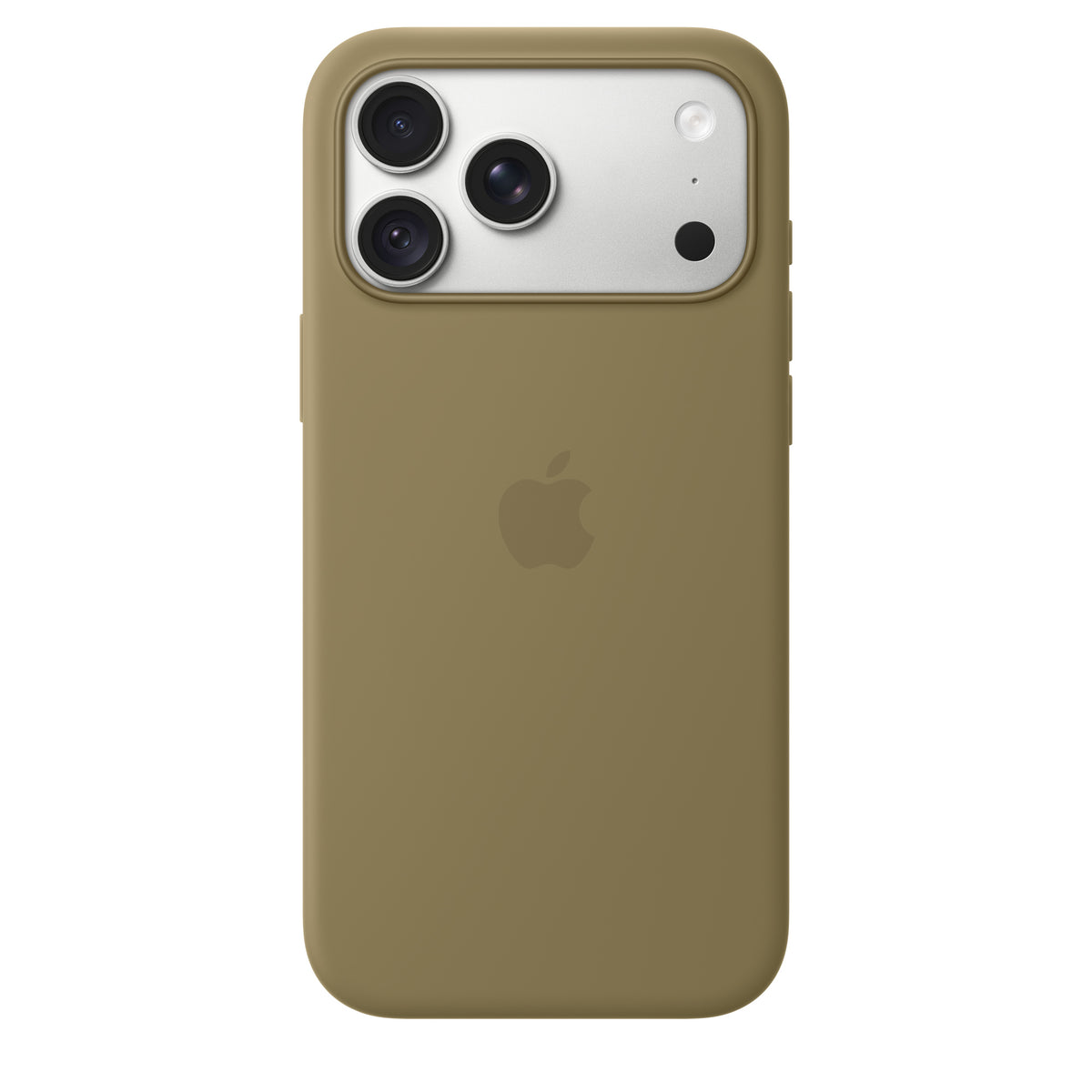 Apple iPhone 18 Pro Max Silicone Case with MagSafe in Olive