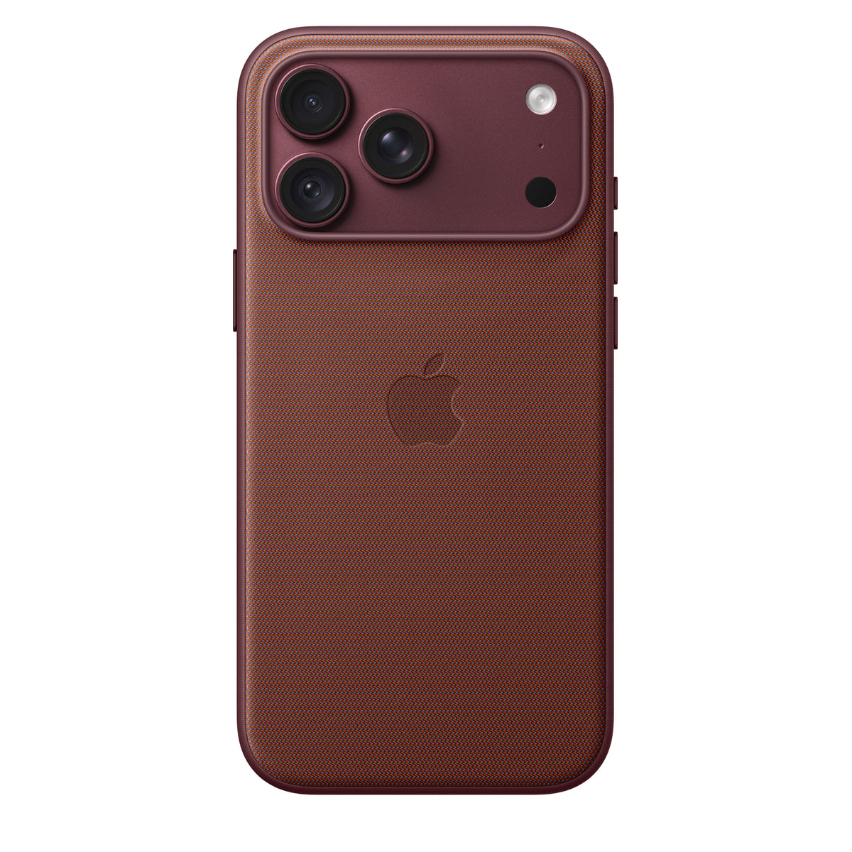 جراب أبل المنسوج TechWoven لآيفون 18 برو ماكس مع MagSafe بلون Burgundy