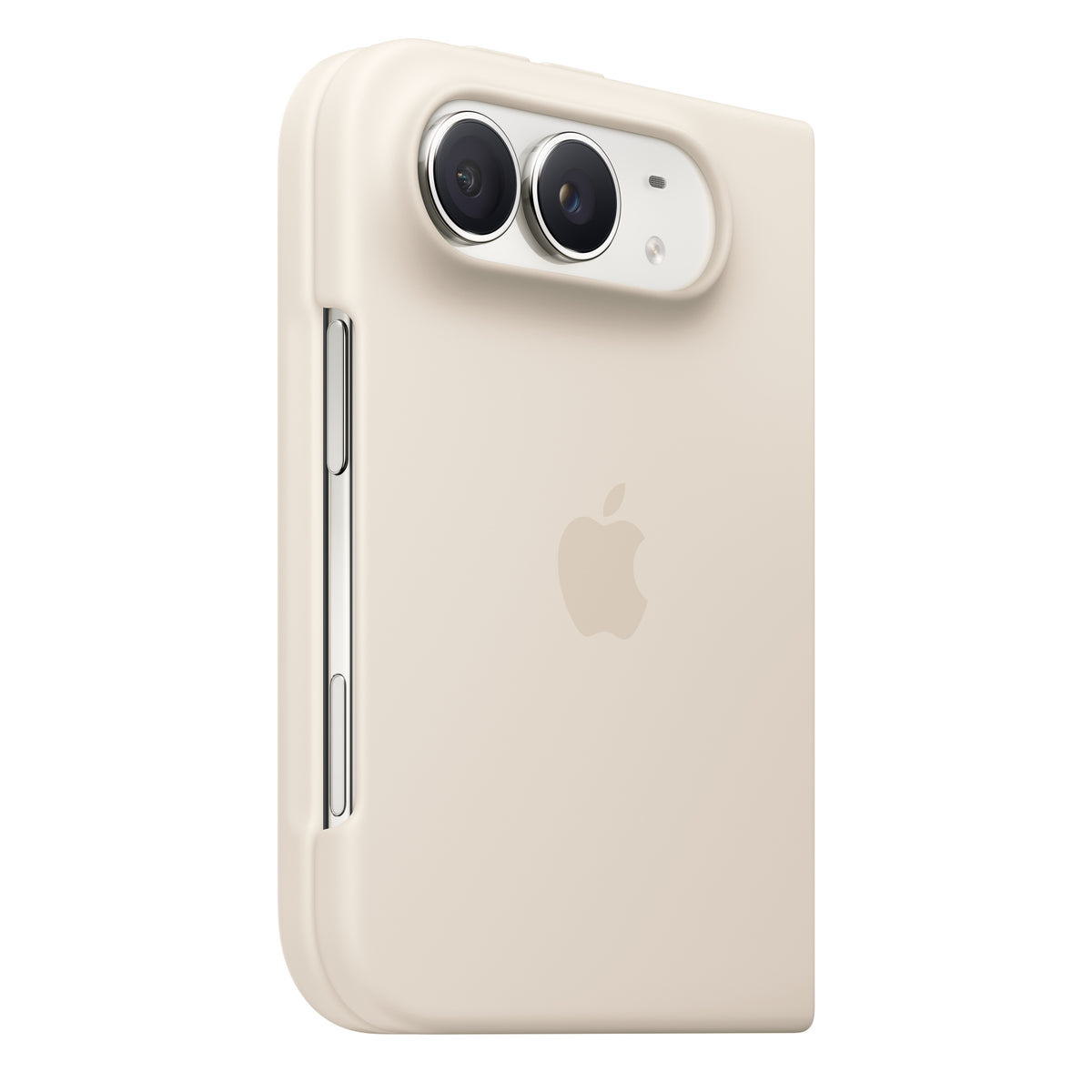 جراب أبل لآيفون iPhone Duo باللون Sand من الخلف
