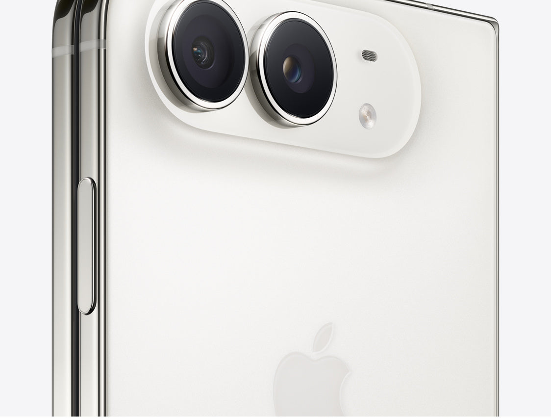 48MP Dual Fusion camera system of the Apple iPhone Duo in Star White