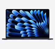 Apple MacBook Air 15-inch M5 in Midnight, open from the front