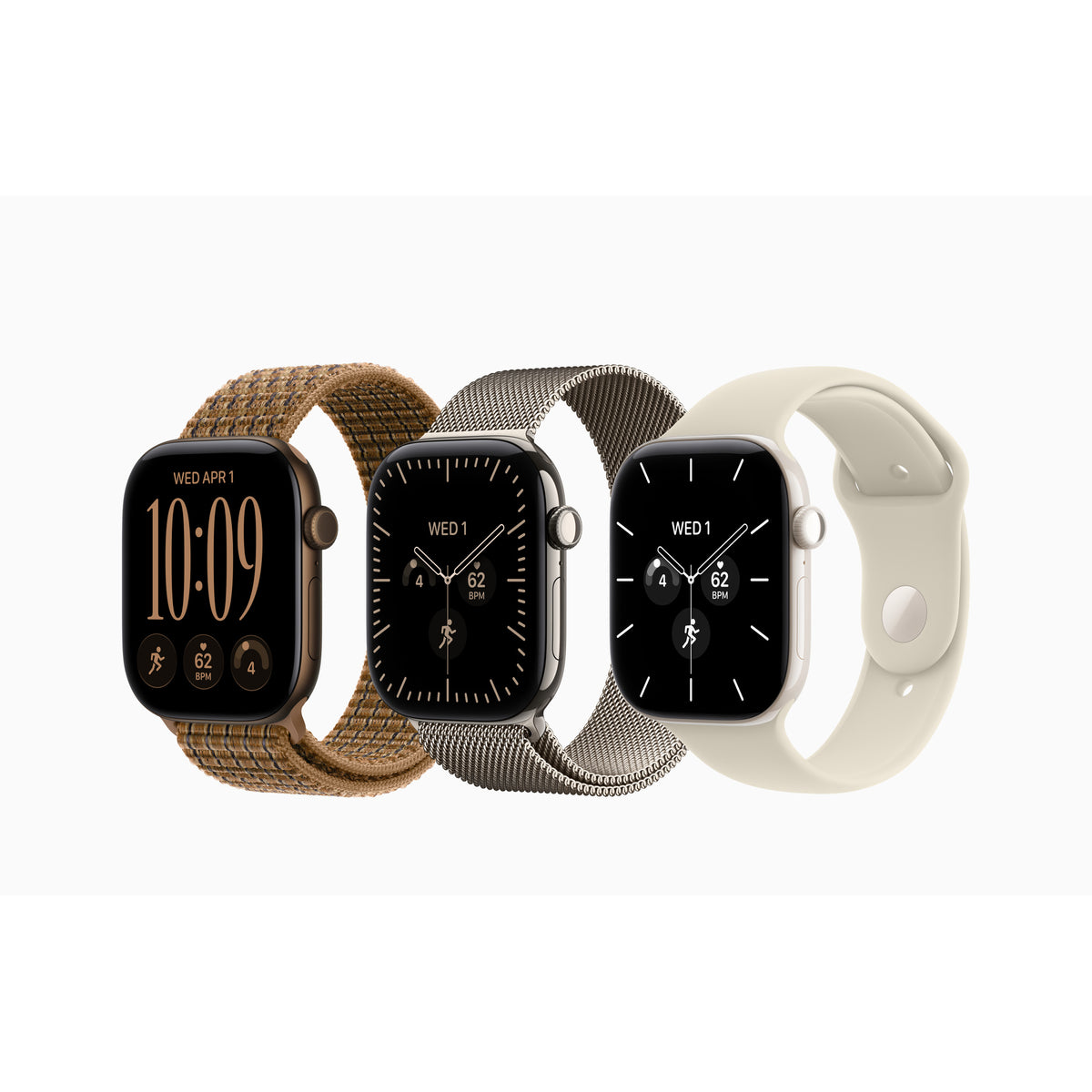 ساعة Apple Watch Series 12 بثلاث خامات للهيكل وأسورة مختلفة