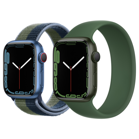 Apple Watch Series 7 Aluminum Case with Sport Band